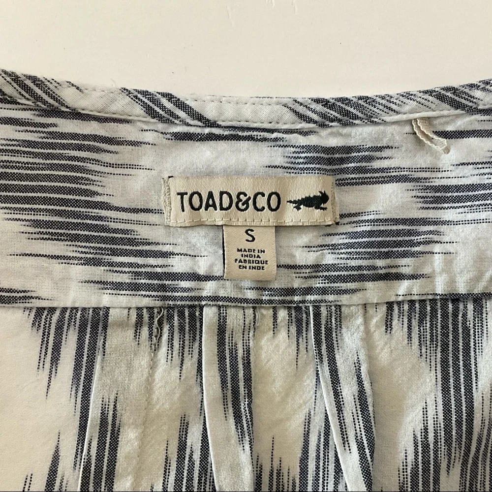 Toad & Co Organic Cotton Romper Size S - Picture 13 of 16